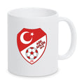 Tasse mit Logo Weiss